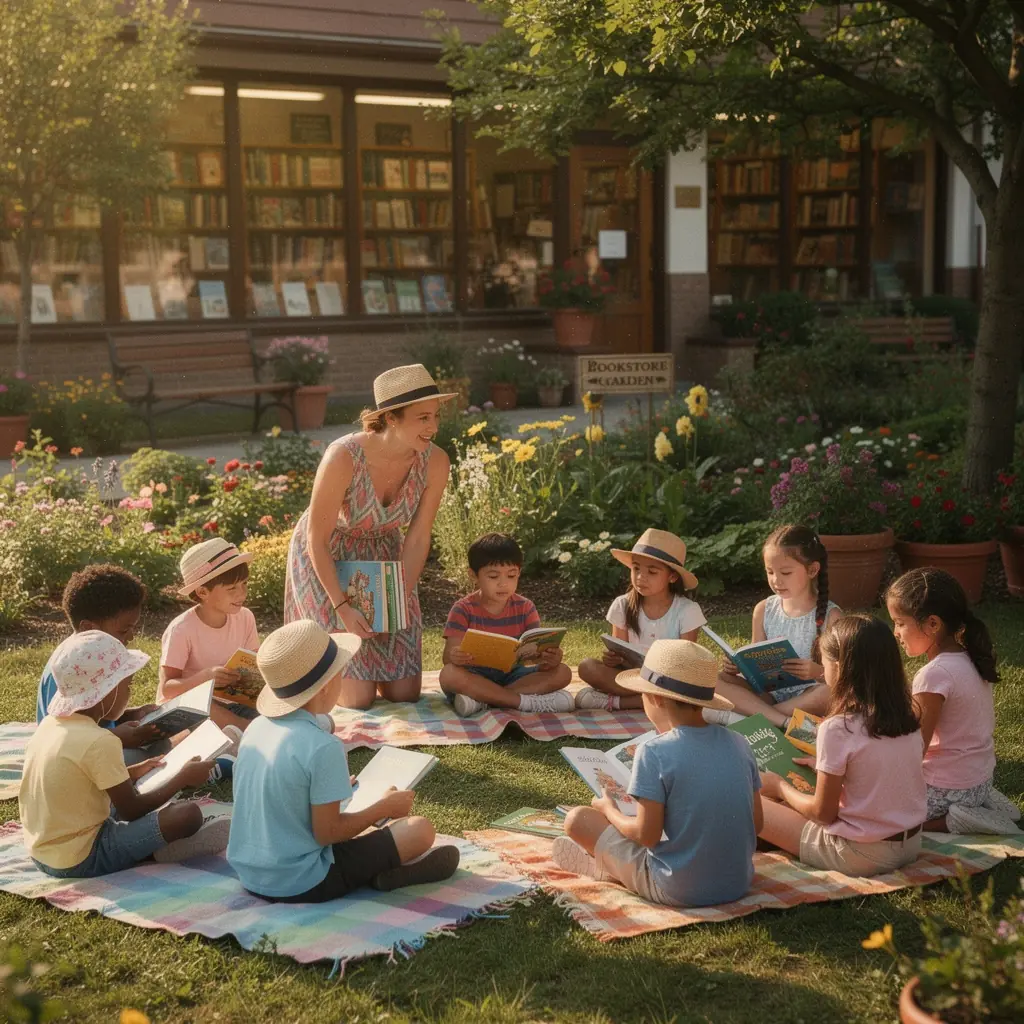 Ilustrace knihy s krГЎsnГЅmi obrГЎzky z pЕ™Г­rody a zvГ­Е™aty, kterГ© dД›ti fascinujГ­.