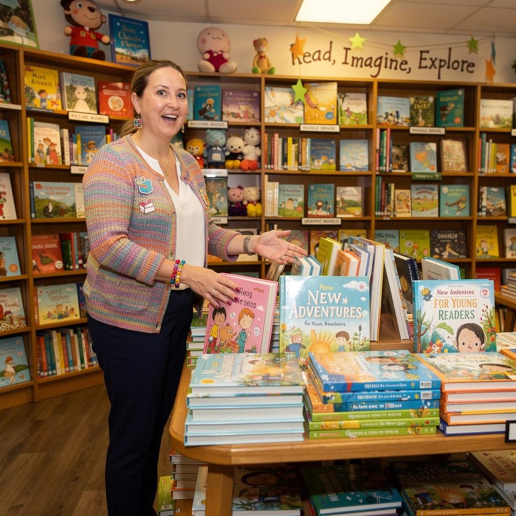 Děti sedící na podlaze a čtoucí si obrázkové knihy společně.